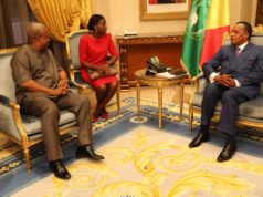 CONGO-GHANA : John Dramani Mahama en audience chez Denis Sassou-N’Guesso